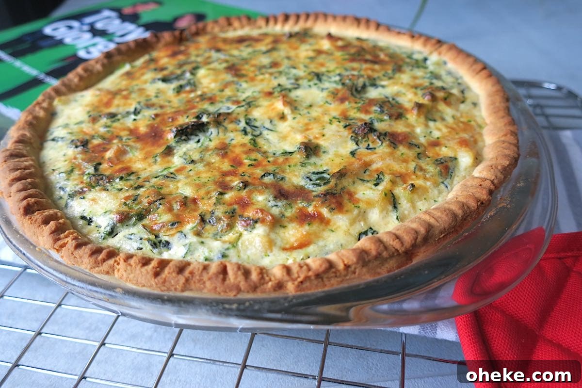 Low Carb Haddock & Ricotta Tart