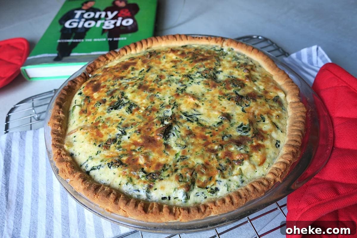 Low Carb Haddock & Ricotta Tart