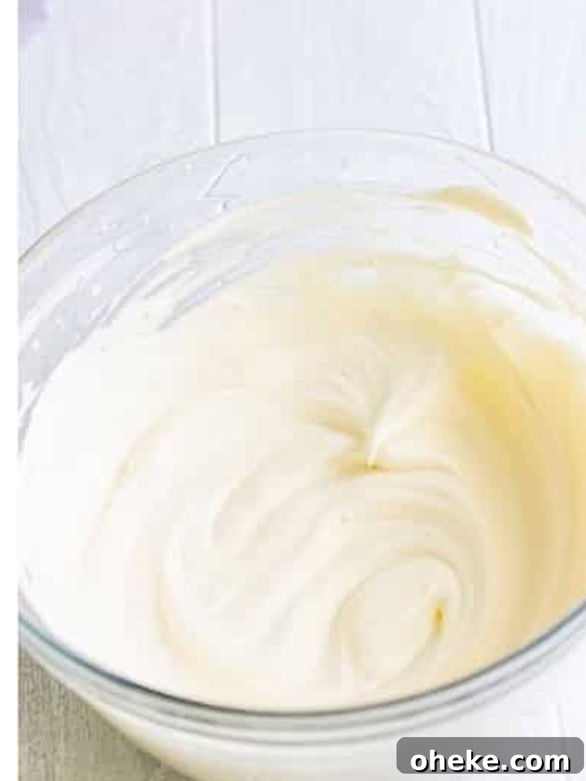 Chocolate Sand Pudding Cups Recipe for Kids' Parties 5 Heavy cream whipped to stiff peaks in a glass bowl.