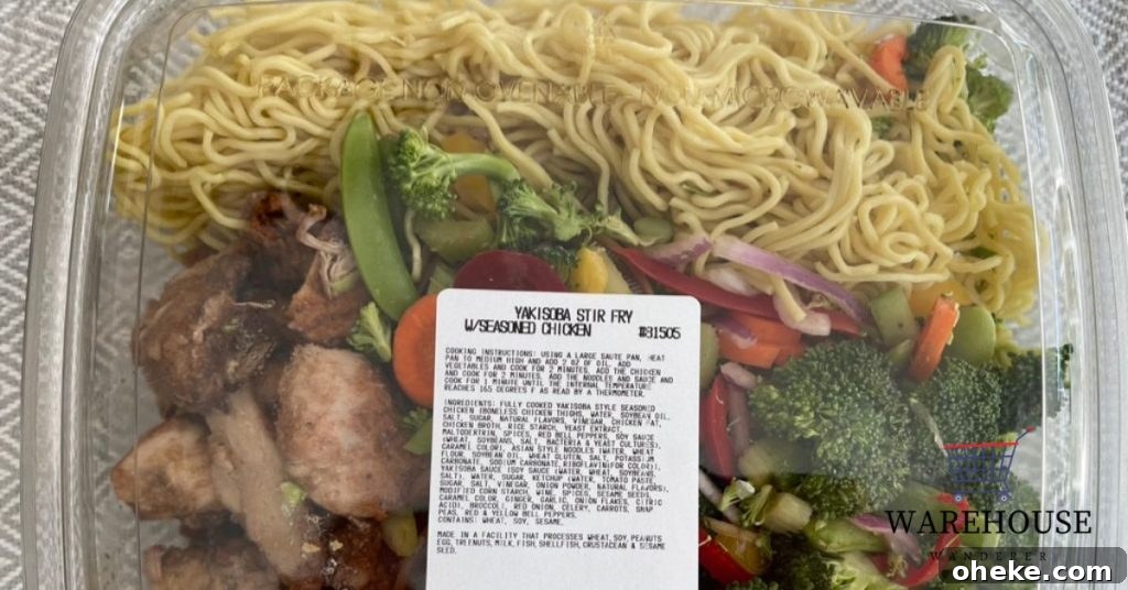 Costco Yakisoba Stir Fry Image