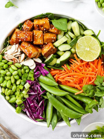 Sesame Tofu Salad