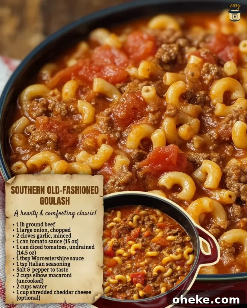Old-Fashioned Southern Goulash Recipe in 6 Simple Steps 3 img 67715 2