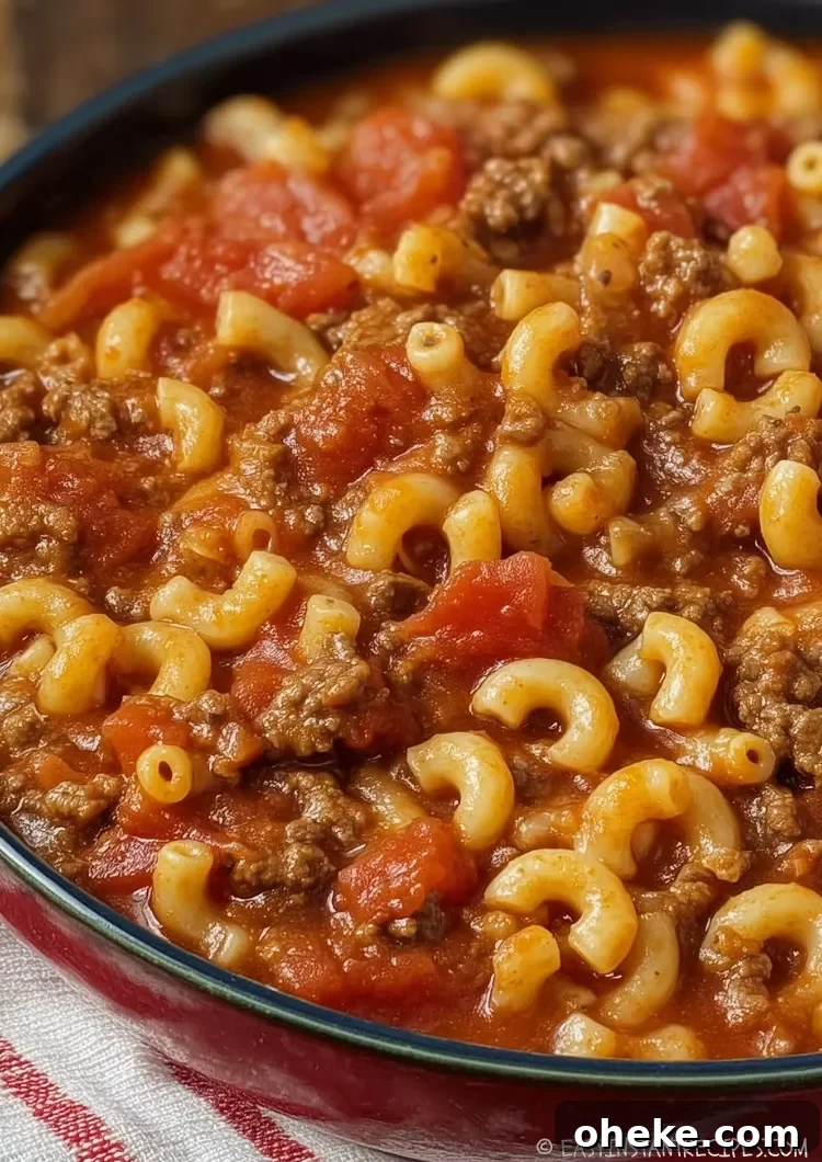Old-Fashioned Southern Goulash Recipe in 6 Simple Steps 4 Southern Old-Fashioned Goulash Recipe