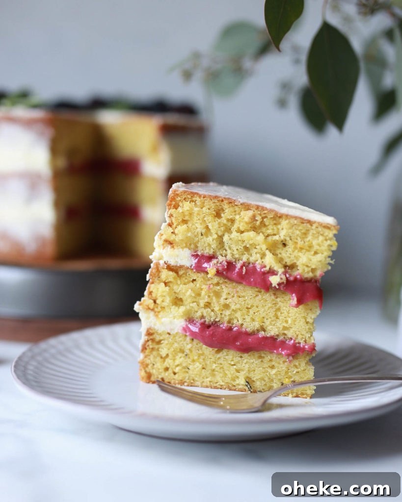 Lemon Rosemary Olive Oil Cake with Blackberry Curd & Mascarpone Frosting 4 img 687 3