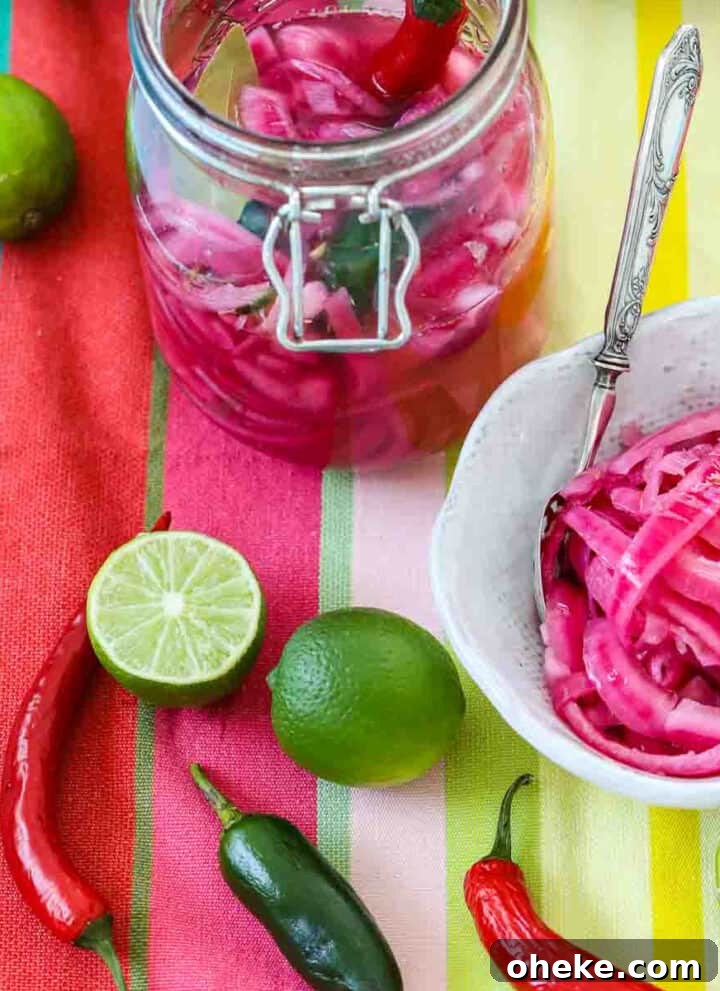 Mexican Pickled Red Onions