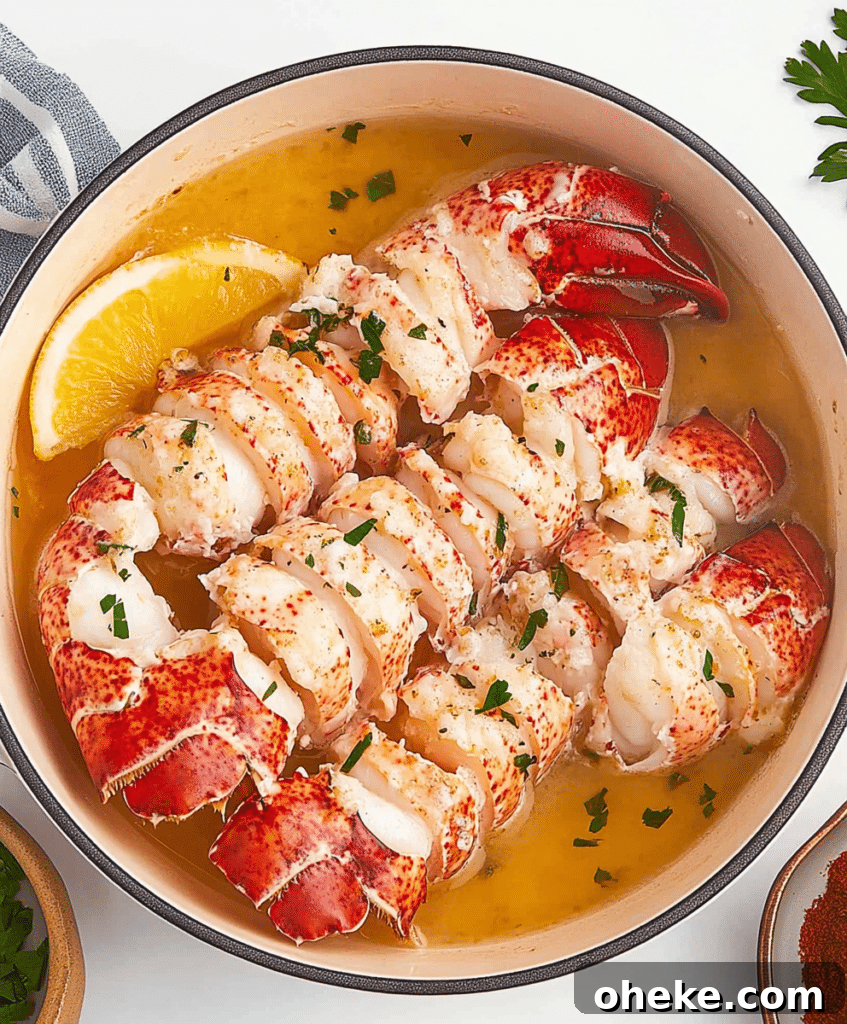 Ingredients for Butter Poached Lobster