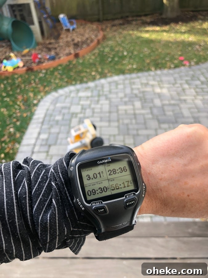 Recent Favorites I'm Loving Right Now 14 picture of garmin watch with 3 miles on it