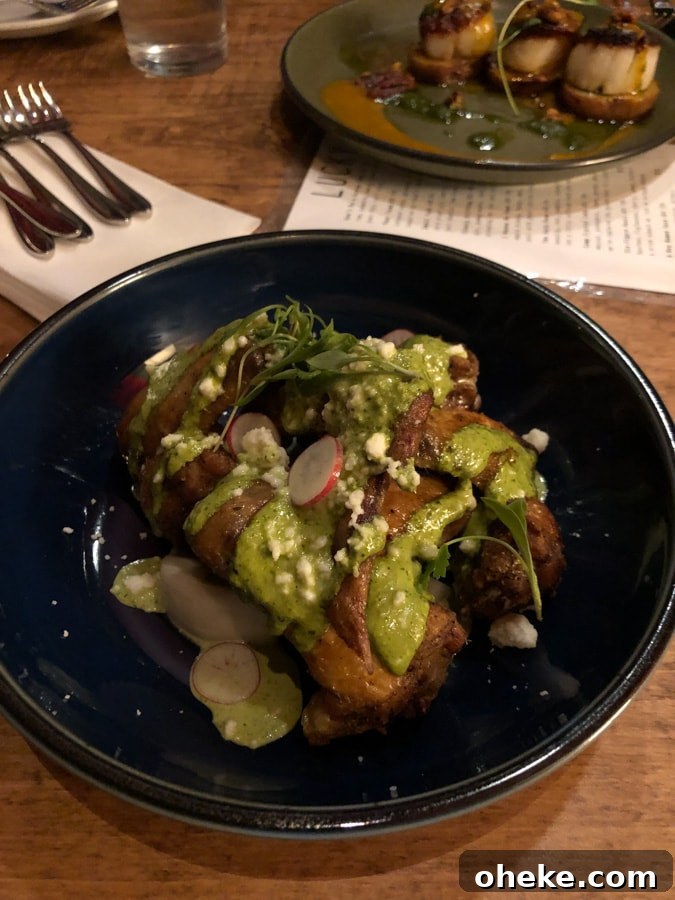 Recent Favorites I'm Loving Right Now 9 cilantro chicken wings from lucky restaurant roanoke