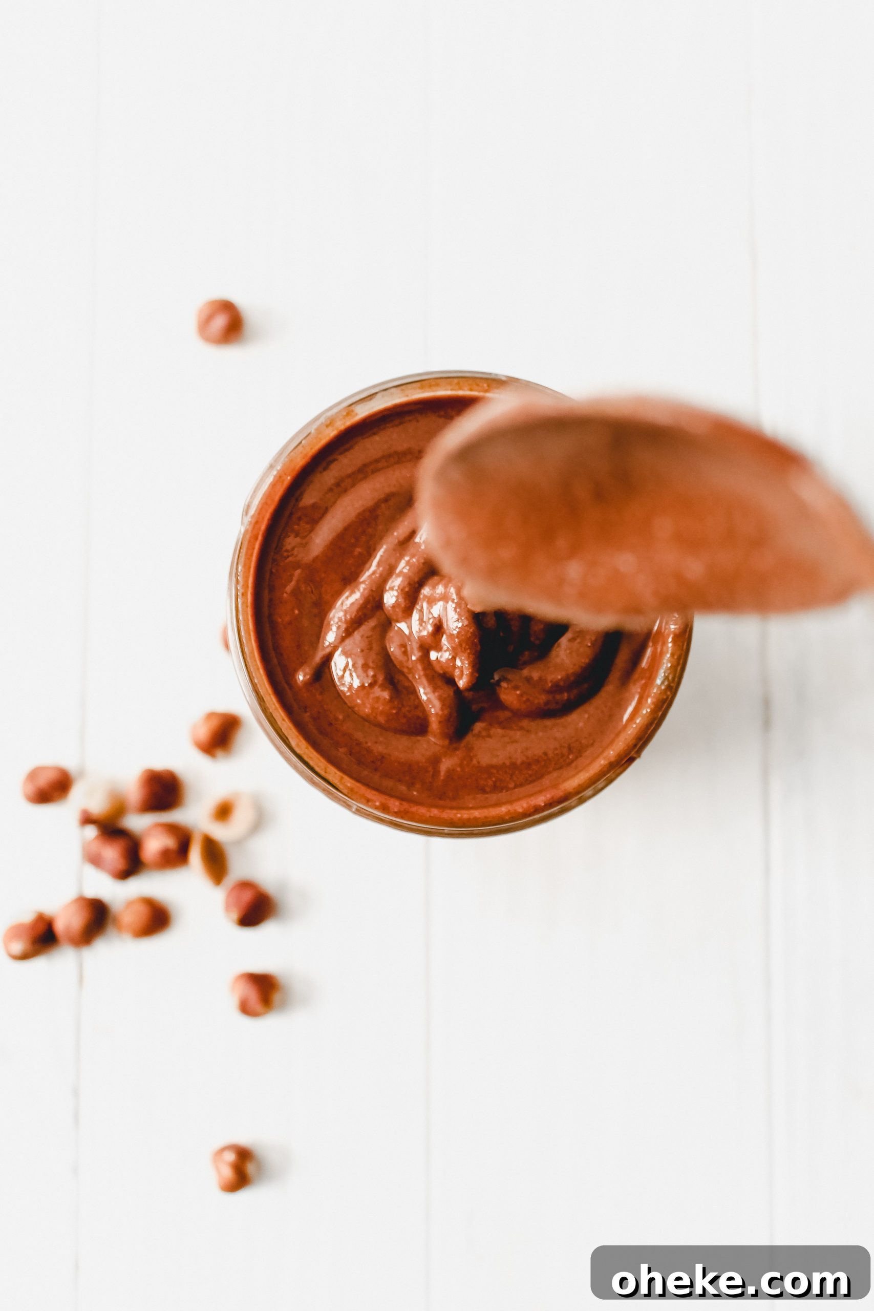 Dark Chocolate Hazelnut Butter [Vegan + Paleo Homemade Nutella]