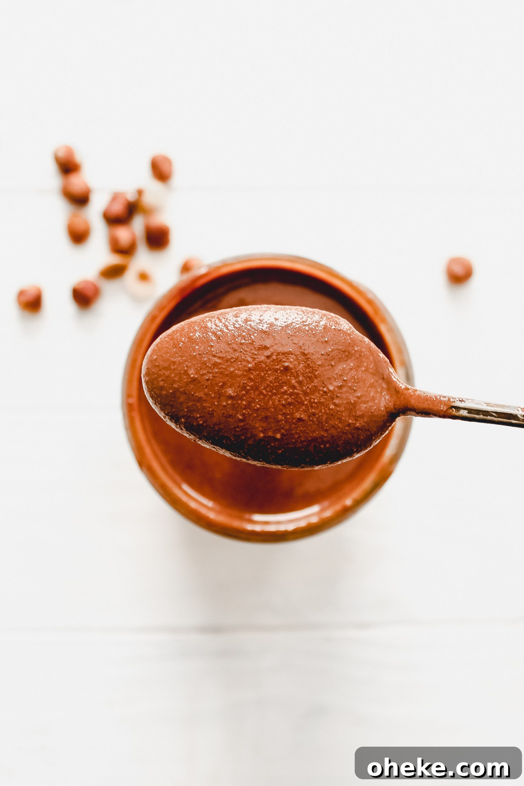 Dark Chocolate Hazelnut Butter [Vegan + Paleo Homemade Nutella]