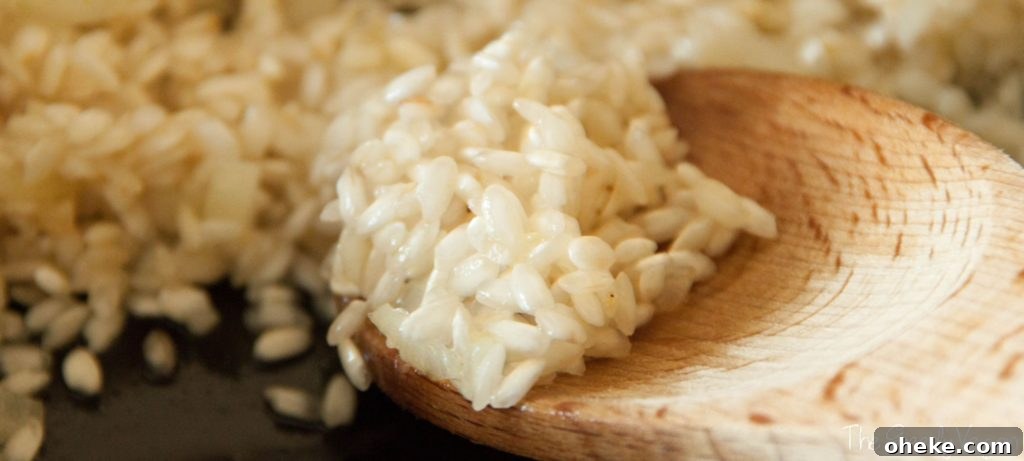 risotto with broccoli