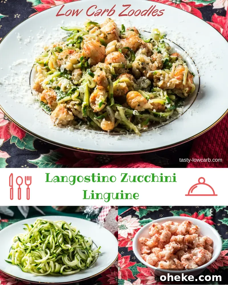 Zucchini Linguine with Garlicky Langostinos and Lemon 4 img 9430 11