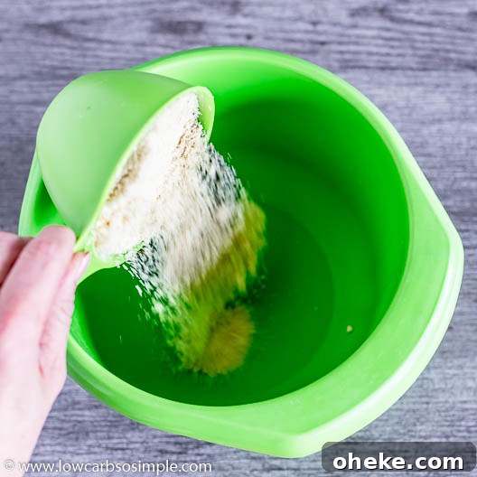 Dairy-Free Keto Bread Recipe: Low-Carb Loaf Without Dairy 3 Adding Almond Flour | Low-Carb, So Simple