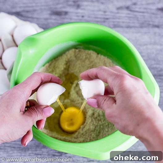 Dairy-Free Keto Bread Recipe: Low-Carb Loaf Without Dairy 7 Adding Eggs | Low-Carb, So Simple