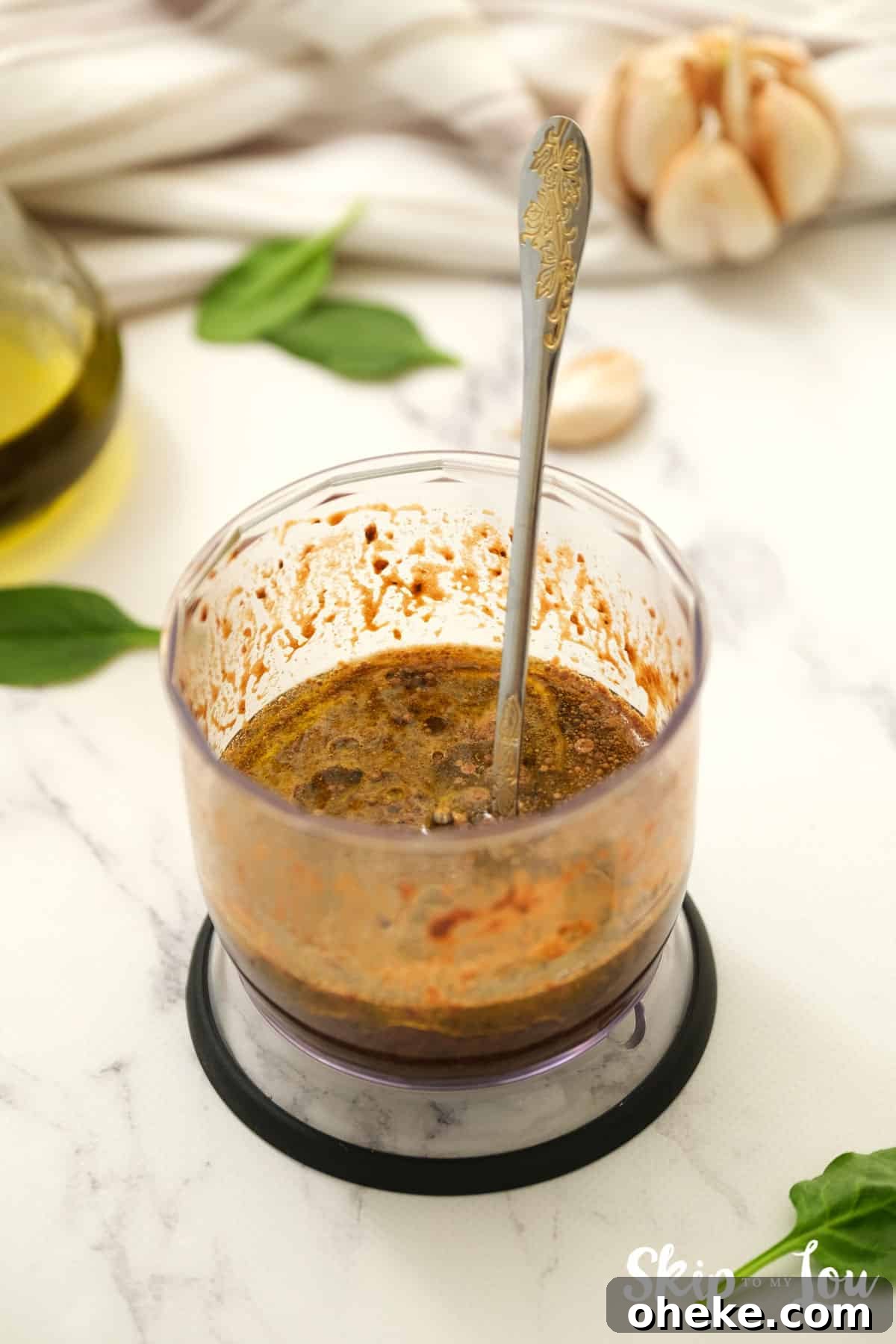 next blend ingredients for your tortellini salad easy