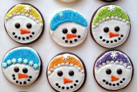 Iced Snowman Sugar Cookies and Military Care Package Ideas