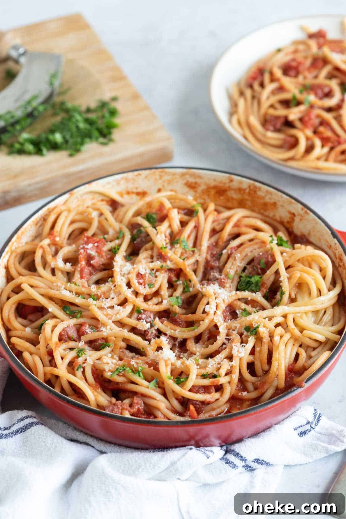 bucatini all'amatriciana