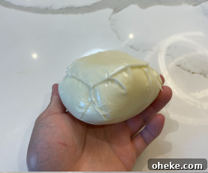 Sub with melted mozzarella