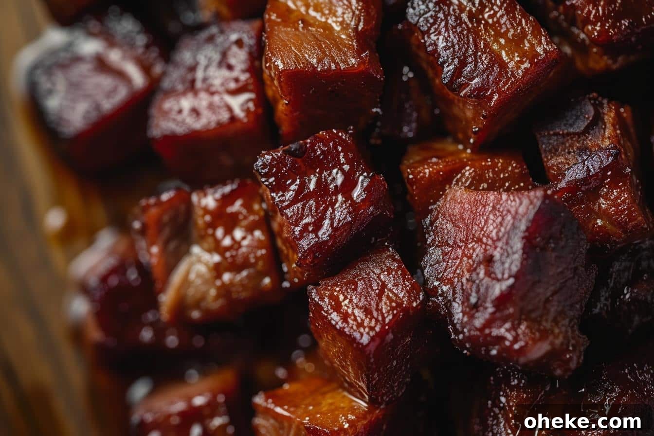 how long to cook smoked bologna burnt ends