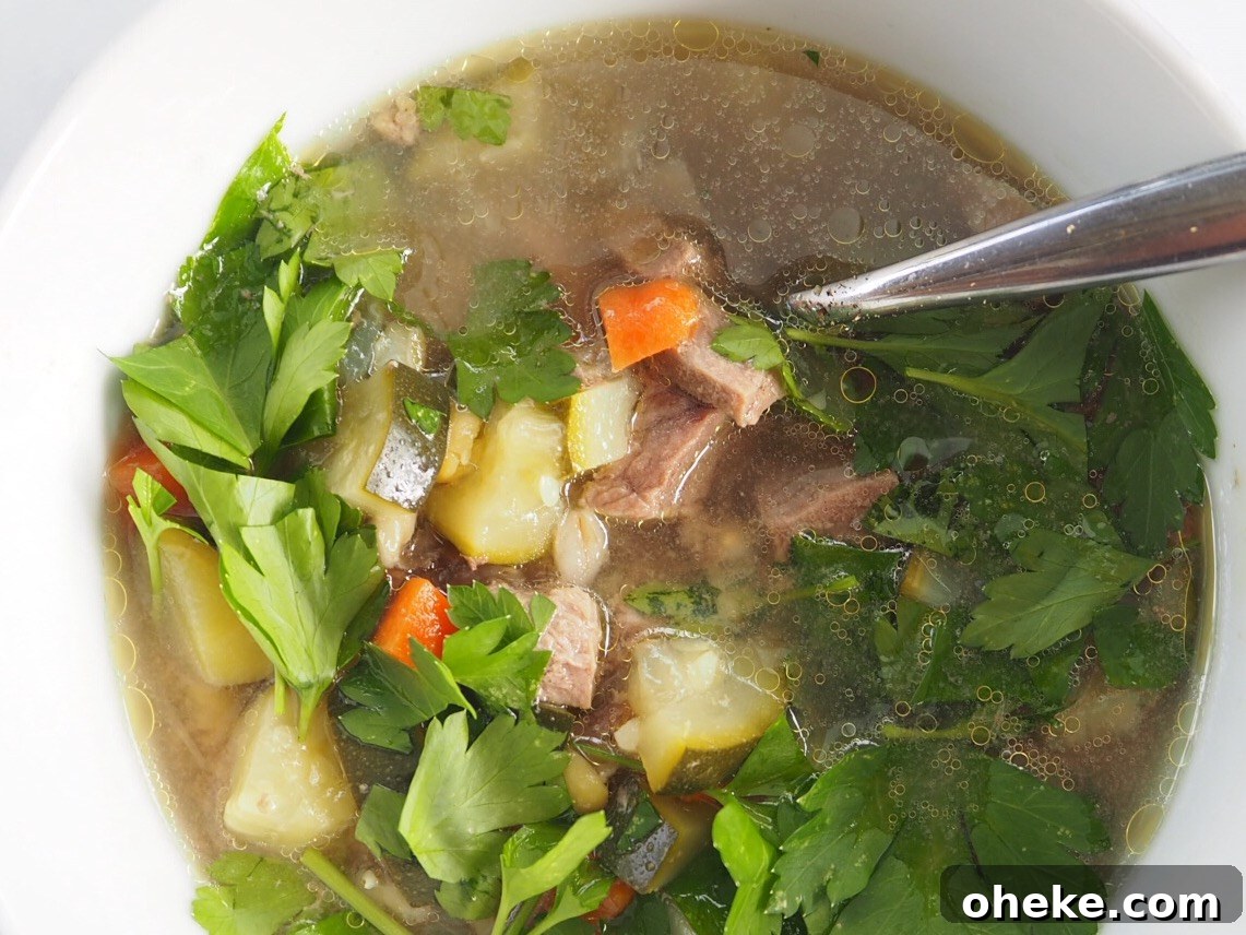 Beef and Vegetable Soup